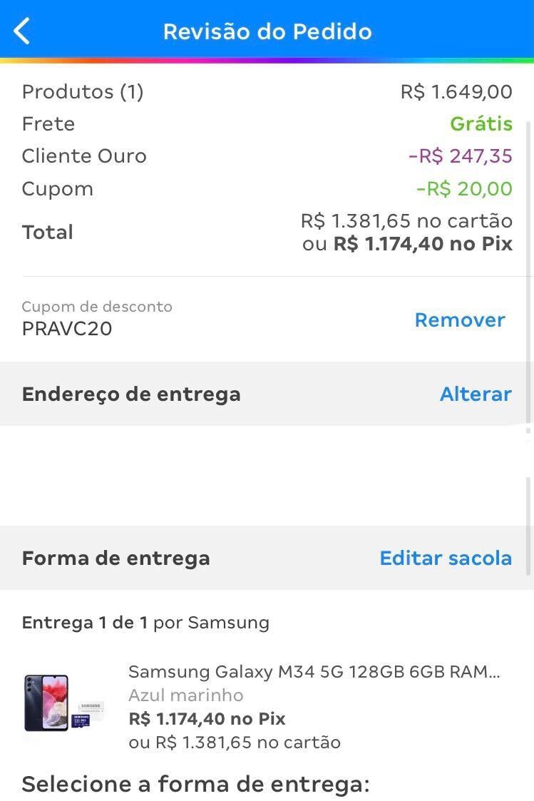 Galaxy M34 5G Azul 128 GB