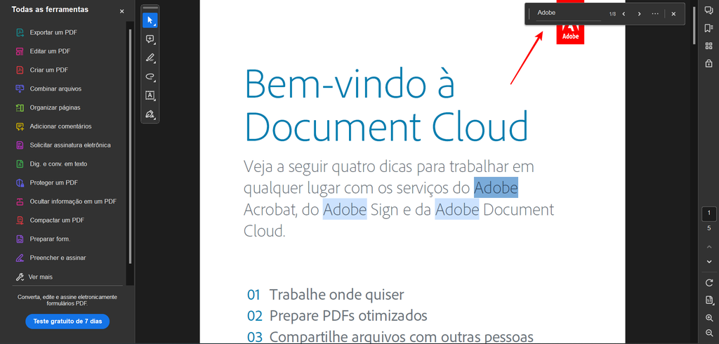 Como pesquisar palavras em um arquivo PDF: Guia Prático ...