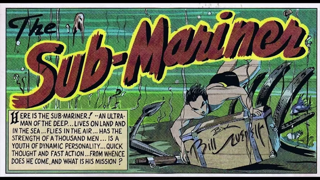 A primeira aparição de Namor é antes mesmo da Marvel existir enquanto editora (Imagem: Reprodução/Marvel Comics)