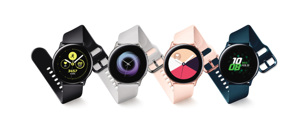 Diferentes pulseiras e watchfaces para mudar o estilo do Galaxy Watch Active