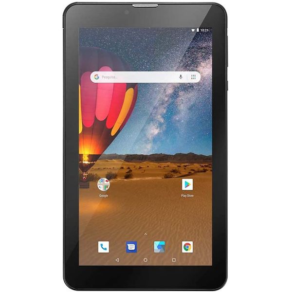 [OFERTA EXCLUSIVA PRIME] Tablet Multilaser M7, 3G Plus Dual Chip, 16 GB, 1GB RAM, Tela 7", Conexão 3G e Wi-Fi, NB304 Preto