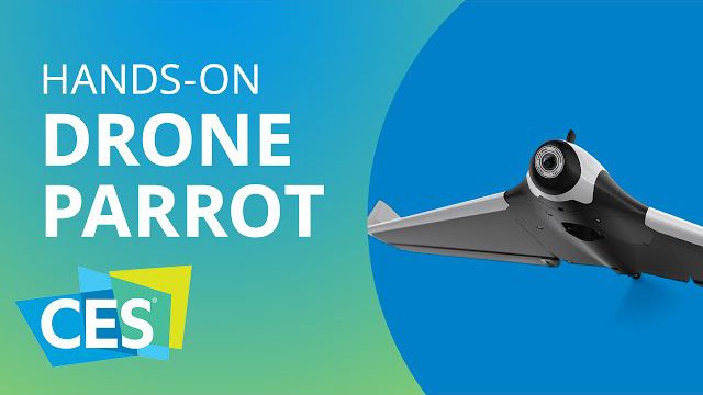 Novo drone Parrot com asas fixas [Hands-on | CES 2016]