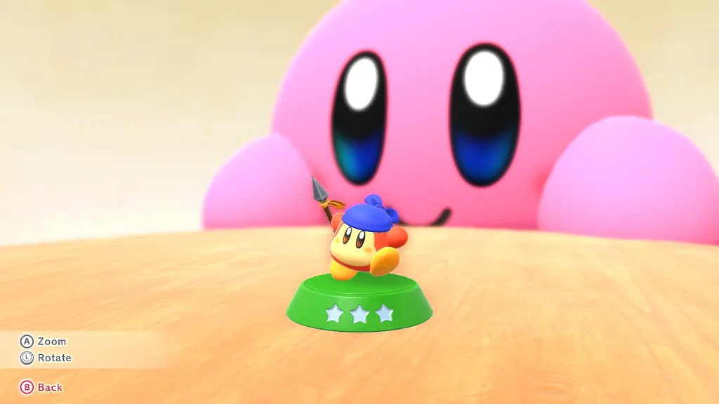 Bandana Waddle Dee tem papel secundário em gameplay ao lado de Kirby (Imagem: Captura de Tela/Lucas Arraz/Canaltech)