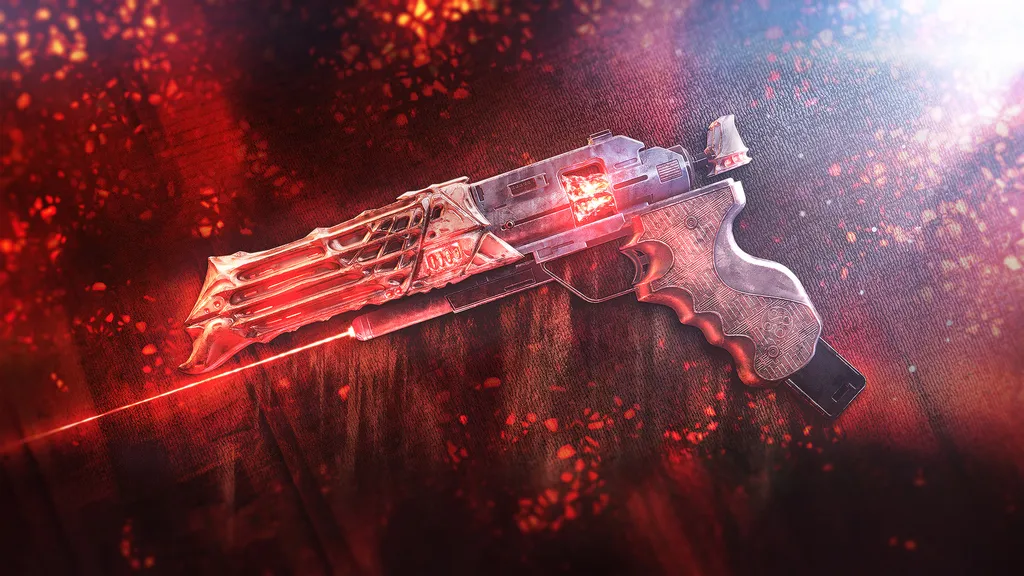 Pistola exótica Transgressora está de volta na nova temporada de Destiny 2. (Imagem: Divulgação/Bungie)