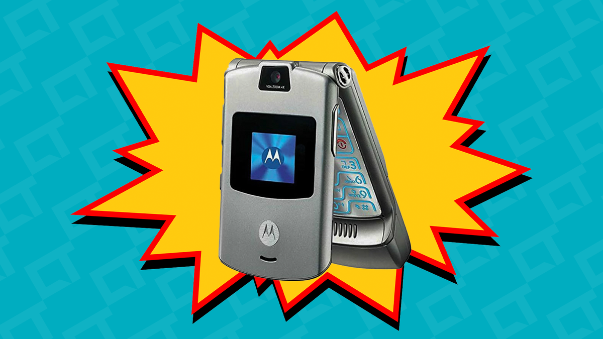 Quanto custaria o icônico Motorola V3 hoje, corrigido pela inflação
