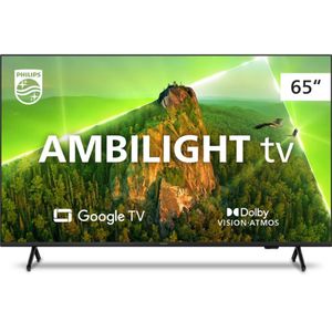 Smart TV Philips 65" Ambilight LED 4K UHD Google TV 65PUG7908/78 [LEIA A DESCRIÇÃO - CASHBACK]