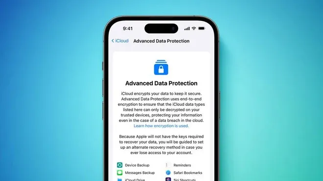 O iCloud passou a encriptar dados salvos na nuvem para dar mais proteção (Imagem: Reprodução/Apple)