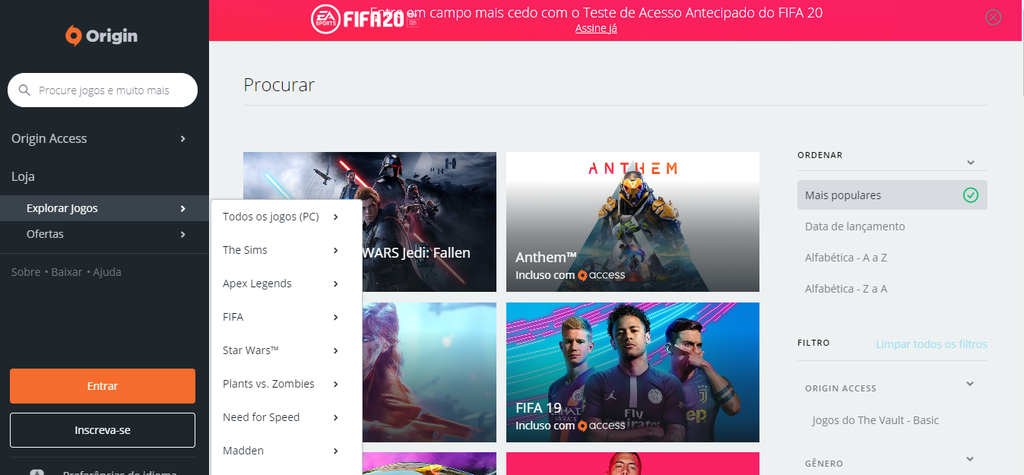 Como funciona o Origin Access - Promobit