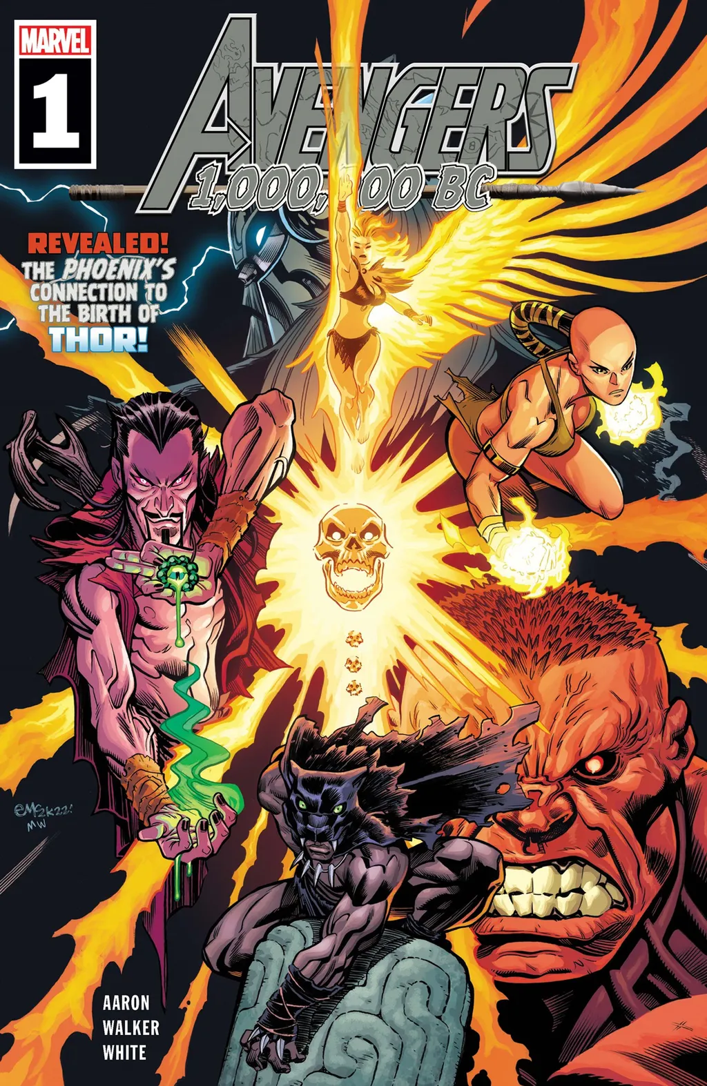 Título dos Vingadores Pré-Históricos traz a revelação de Thor (Imagem: Reprodução/Marvel Comics)