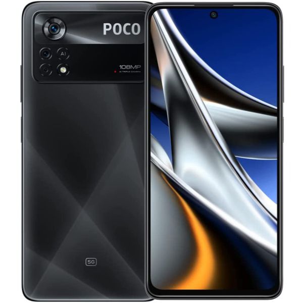 Xiaomi POCO X4 Pro 5G 128 GB1 20 Hz AMOLED DotDisplay, Alexa Hands-Free, 108 MP Triple Camera, 5000 mAh, Laser Black