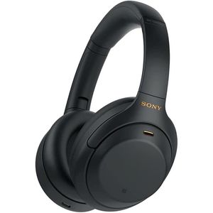 [PARCELADO] Headphone Sony WH-1000XM4 Preto sem fio Bluetooth e com Noise Cancelling (cancelamento de Ruído) | WH-1000XM4BMUC