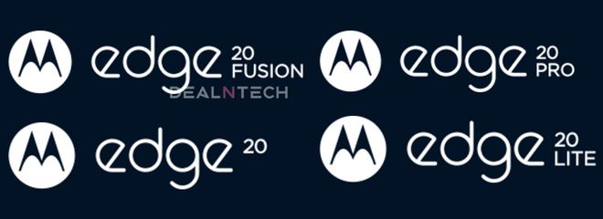 As logos vazadas confirmam os nomes dos novos aparelhos e revelam a existência de uma variante "Fusion" (Imagem: Reprodução/Dealntech)