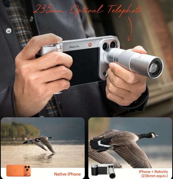 Kit dfe fotografia lente iPhone