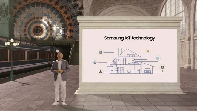 Samsung quer unificar central inteligente da sua casa em TVs de 2022 (Imagem: Reprodução/Samsung)