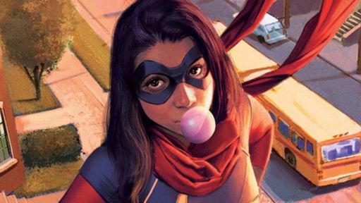 Ms. Marvel aparece com novo traje em imagens do set de gravação