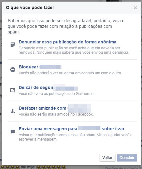 tutorial facebook denuncia