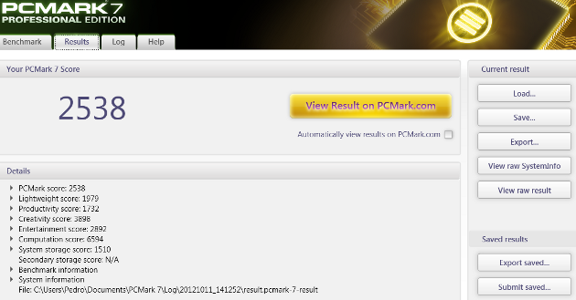 PCMark 7 PCMark 7