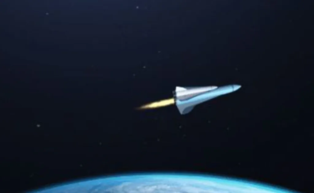Representação do futuro sistema de transporte suborbital da China (Imagem: Reprodução/China Academy of Launch Vehicle Technology)