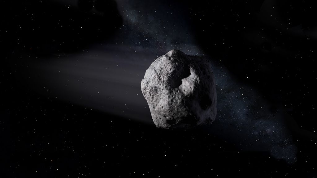 O asteroide HO3 2016 (Imagem: NASA)
