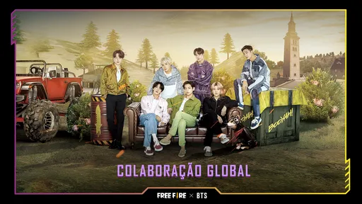 BTS é o novo embaixador global de Free Fire