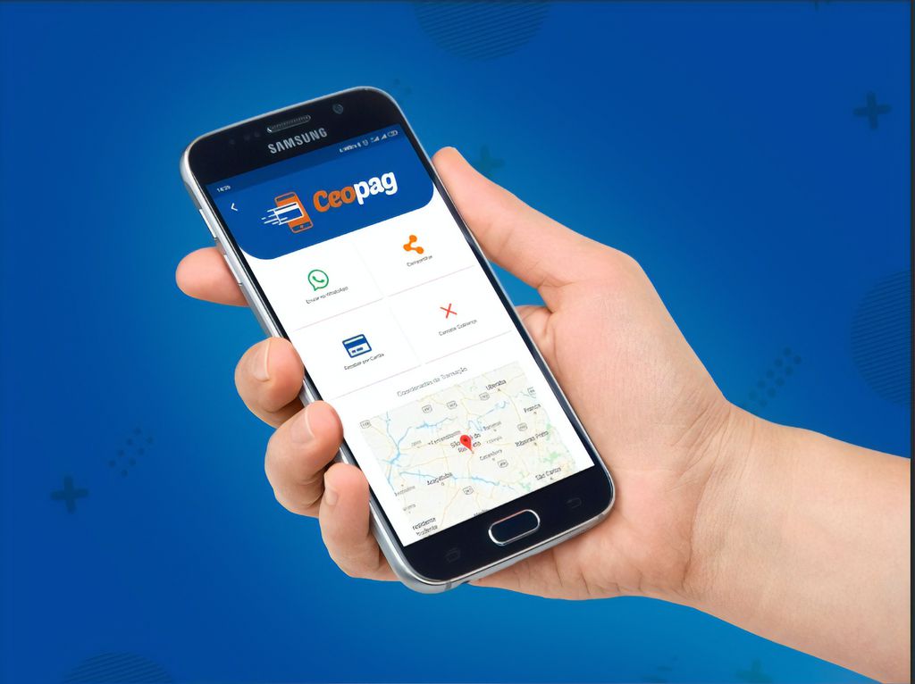 App da Ceopag: pequenos comerciantes podem receber pagamentos via redes sociais (Crédito da Imagem: divulgação)
