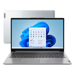 Notebook Lenovo IdeaPad 1i Intel Core i5 - 8GB RAM SSD 512GB Windows 11 15,6” 15IAU7 | CUPOM