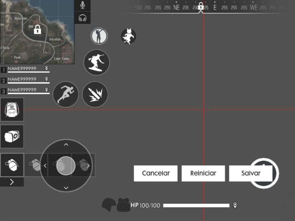 Customize o HUD para seu melhor estilo de jogo / Imagem: Reprodução