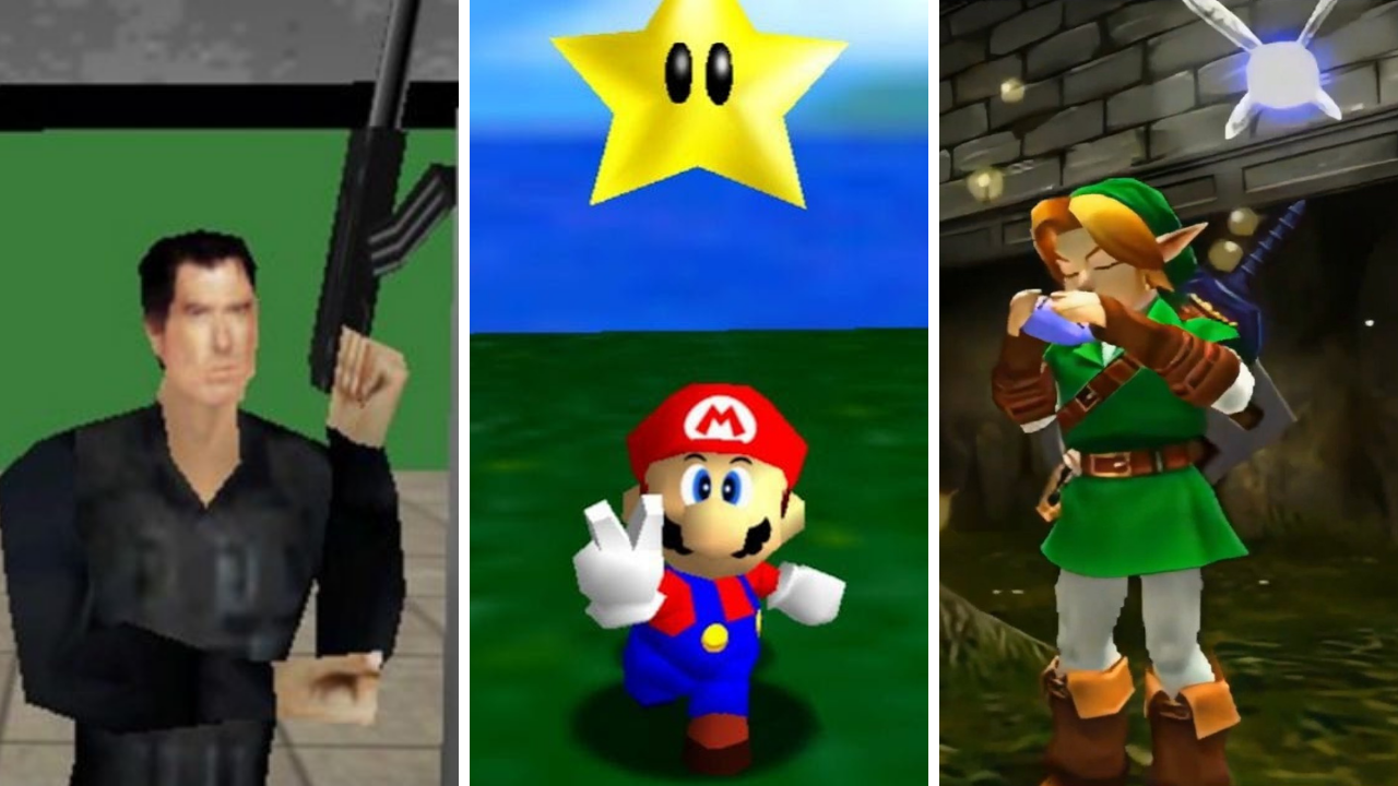 Super Mario 64, Nintendo 64, Jogos