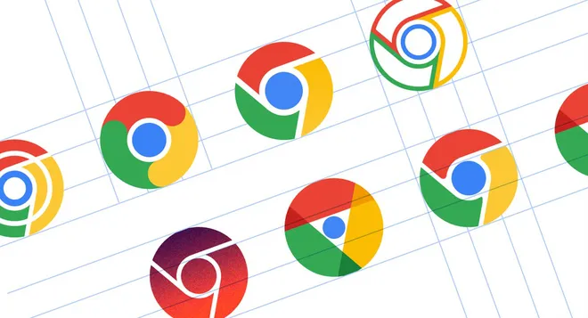 Essas foram algumas das opções consideradas pelos designers do Chrome (Imagem: Reprodução/Google)