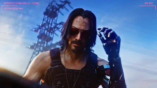 Para criador, Keanu Reeves em Cyberpunk 2077 aumenta possibilidade de um filme