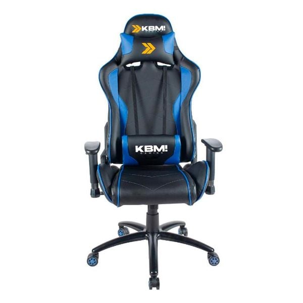 CUPOM | Cadeira Gamer KBM! GAMING Storm CG300 - Preta e Azul