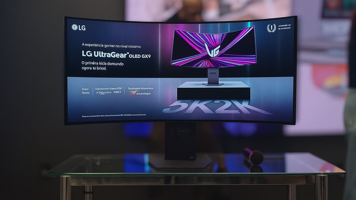 LG lança no Brasil o primeiro monitor OLED 5K2K do mundo; conheça