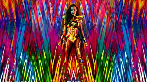 Em primeira arte oficial, Mulher-Maravilha 1984 exibe Gal Gadot em traje dourado