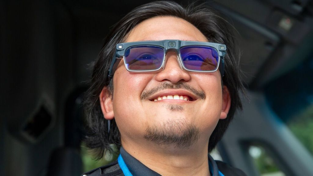 óculos com IA da Amazon para entregador