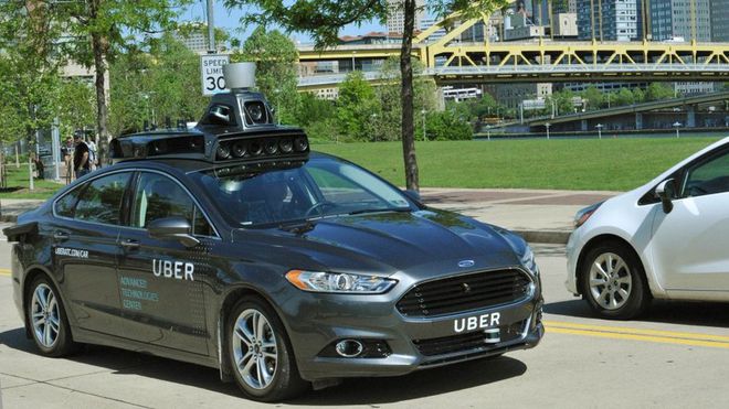 Carro autônomo da Uber: uma das possibilidades a serem exploradas pelo 5G