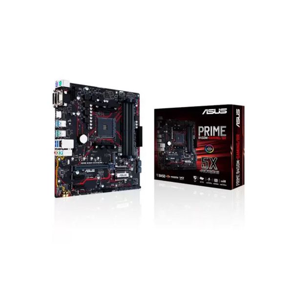 Placa-Mãe Asus Prime B450M Gaming/BR, AMD AM4, mATX, DDR4