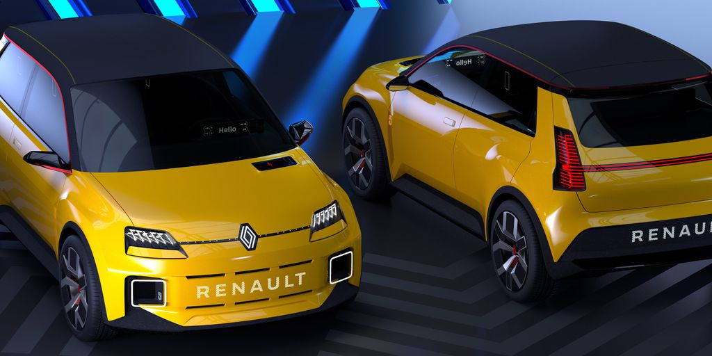Protótipo do novo Renault 5, que será lançado em 2025 (Imagem: Divulgação/ Renault)