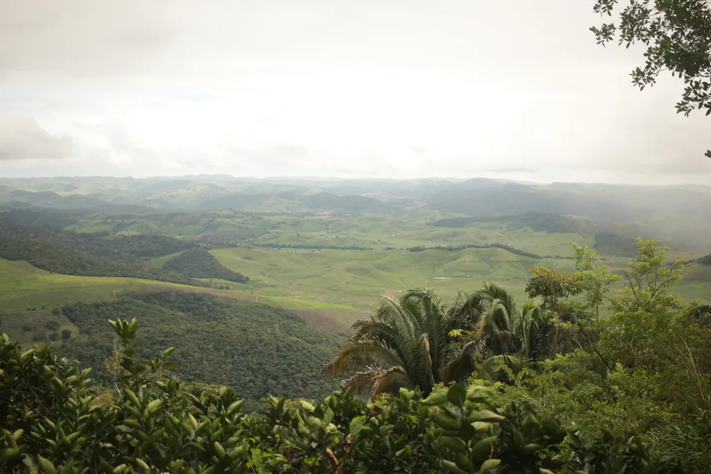 Vista do mirante de Serra da Barriga, atual Alagoas, que abrigou um dos mocambos mais importantes de Palmares (Imagem: Thalita Chargel/CC-BY-4.0)