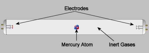 Funcionamento da lâmpada branca depende de elementos como o mercúrio e argônio (Imagem: NaturaLux)