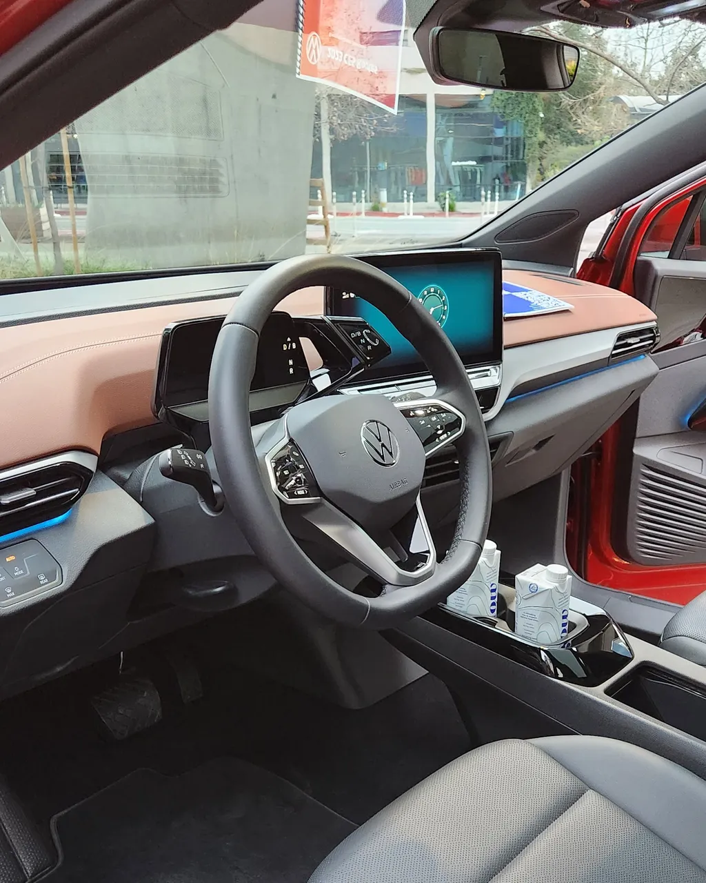 Interior do VW ID.4 agrada demais (Imagem: Felipe Ribeiro/Canaltech)