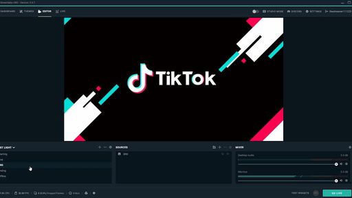 TikTok fecha parceria com Streamlabs para implementar ferramentas para lives