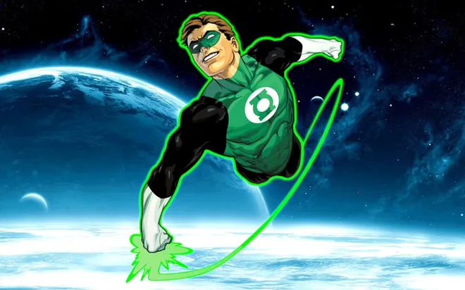 O Lanterna Verde Hal Jordan, assim como Maverick, tem dificuldade com disciplina e autoridade (Imagem: Reprodução/DC Comics)