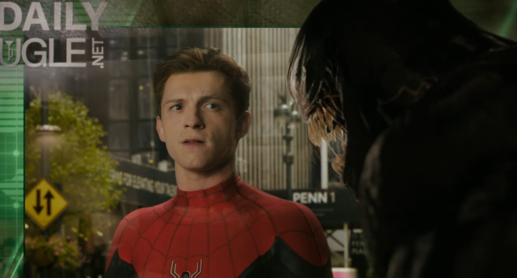 Pós-Crédito de Venom 2 já revela que simbionte tem consciência coletiva que cruza realidades (Imagem: Reprodução/Sony Pictures)