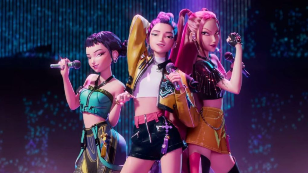 Trio de Guerreiras do Kpop, animação da Netflix