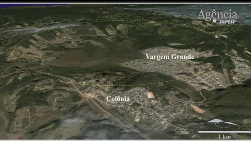 Cratera em São Paulo foi criada por impacto de objeto espacial