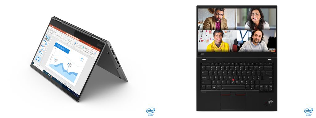 ThinkPad X1 Yoga e X1 Carbon: desempenho, resistência e infinitas possibilidades para sua empresa (Divulgação: Lenovo / Montagem: Rui Maciel)