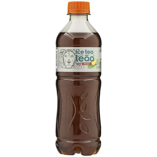 Chá Ice Tea Pêssego Zero Leão Fuze Pet 450Ml
