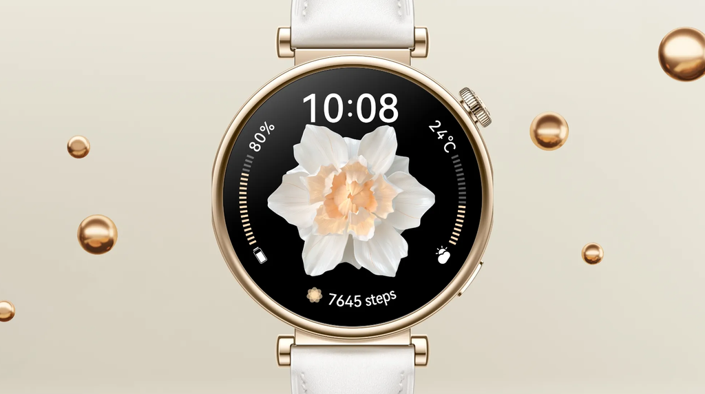 Huawei Watch GT 4 de 41 mm chega com foco em visual minimalista (Imagem: Reprodução/Huawei)