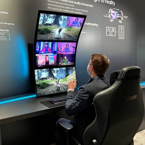 CES 2022: Monitor Samsung Odyssey Ark