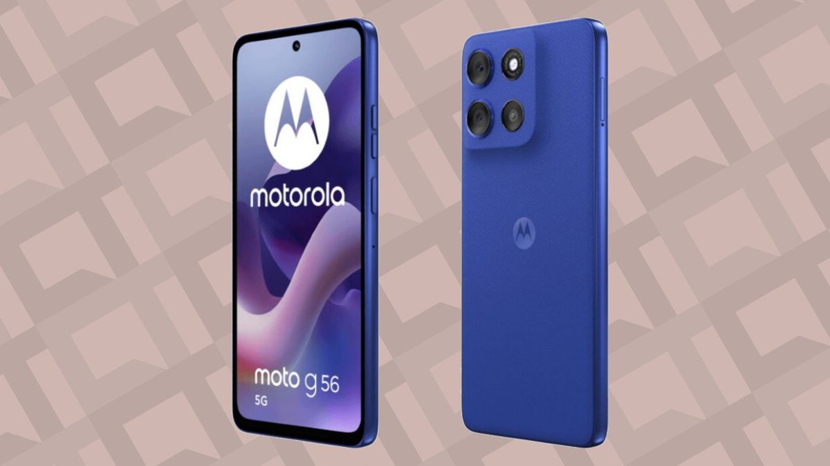 Moto G56 vaza em três opções de cores Pantone; veja como ficou